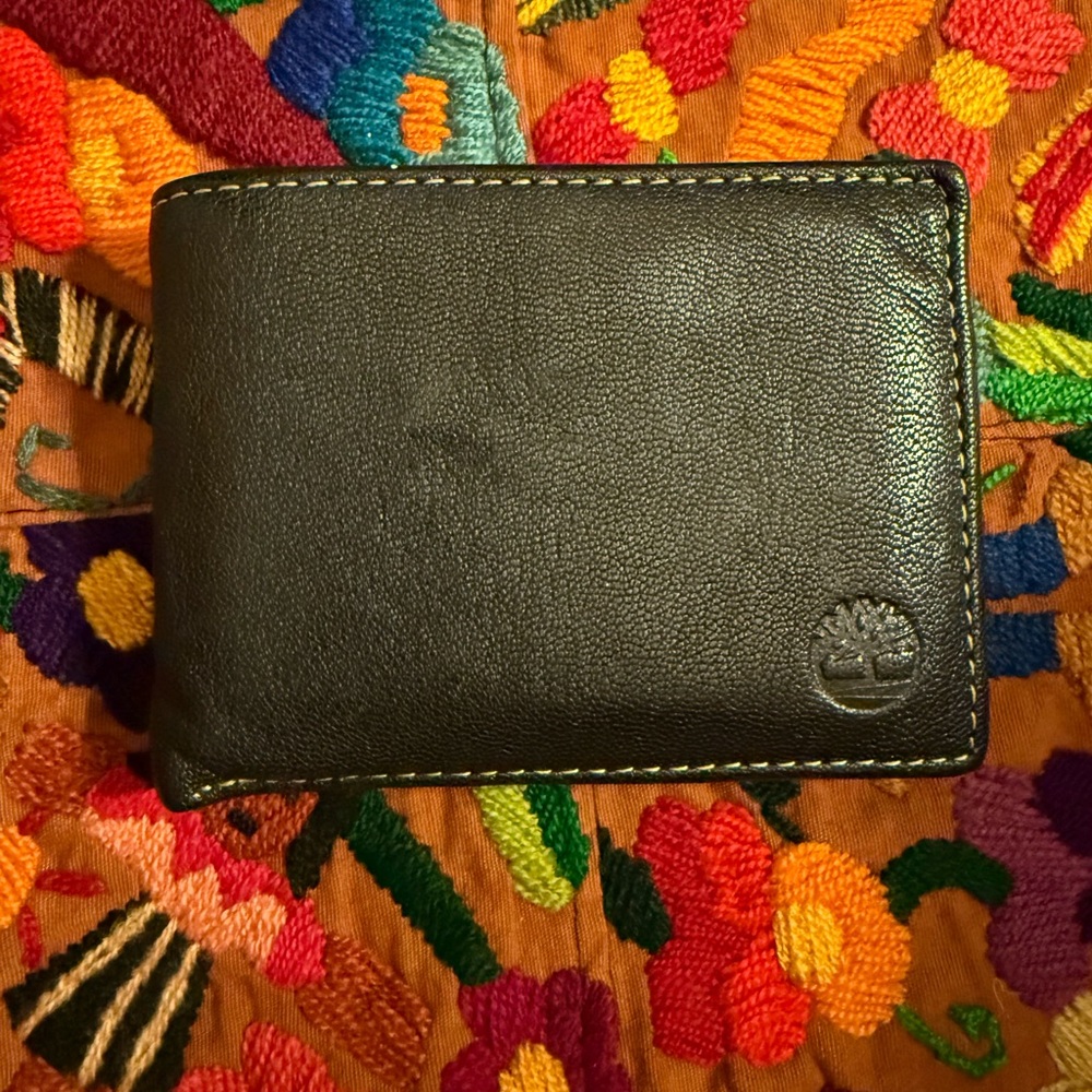 Timberland Men's Blix Slimfold Leather Wallet